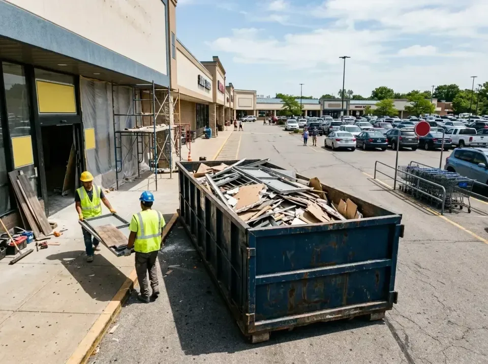 retail-store-renovation-debris-003 — frequently asked questions, Roll-off Dumpster Rentals in Cochituate, MA